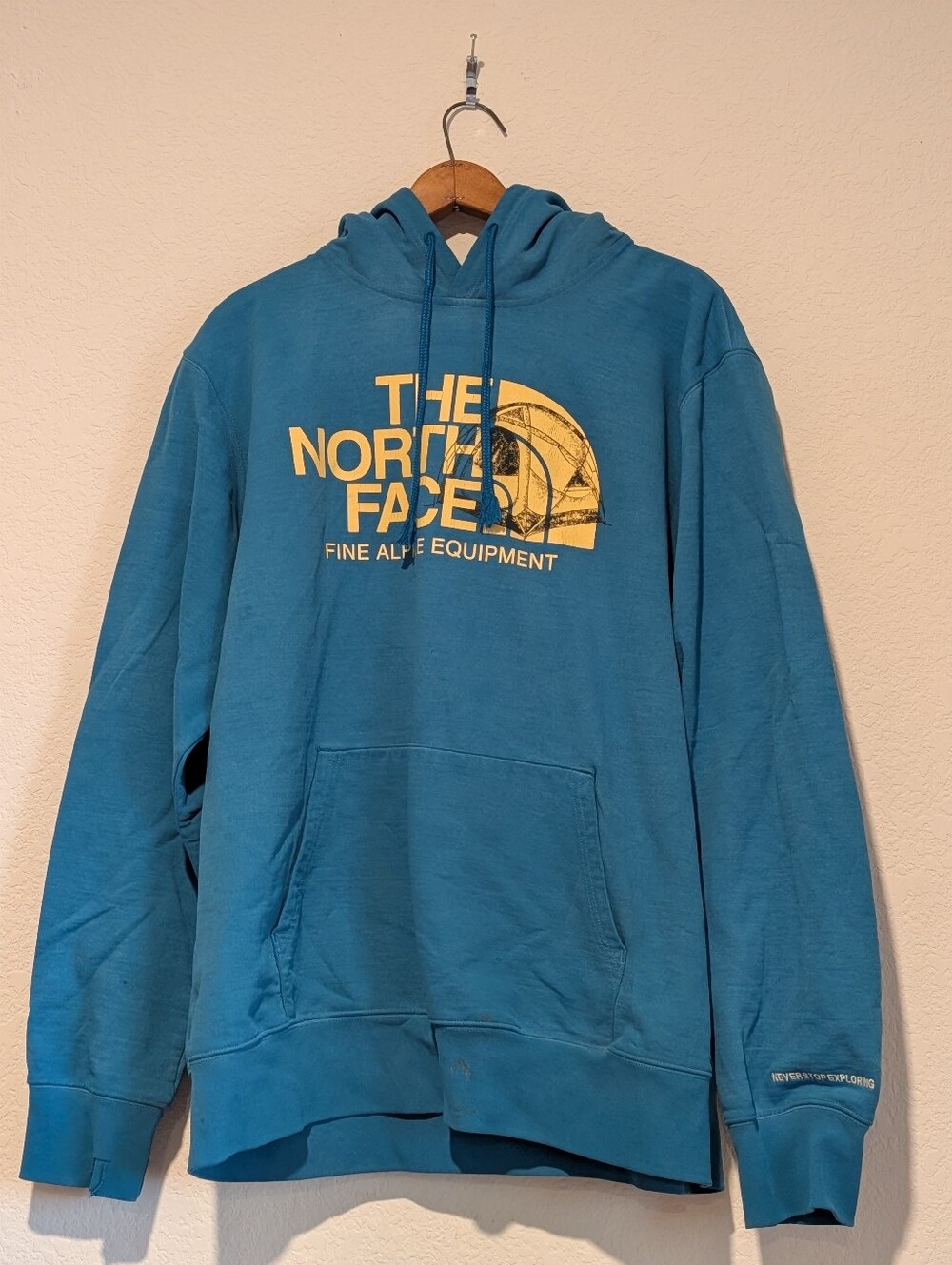 The North Face Teal Pullover Hoodie